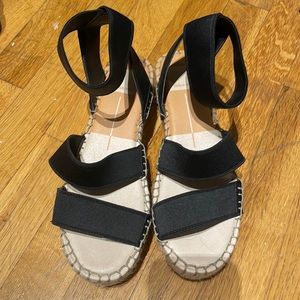 Dolce Vita Black platform sandals